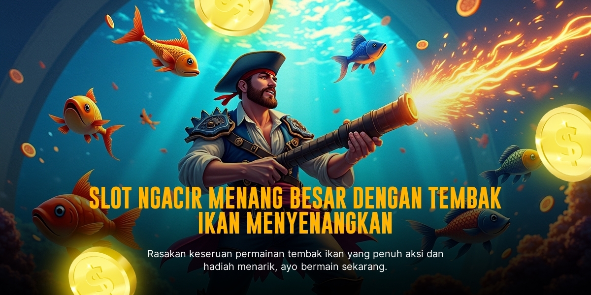 Serunya Main Tembak Ikan: Game Arcade yang Bikin Ketagihan