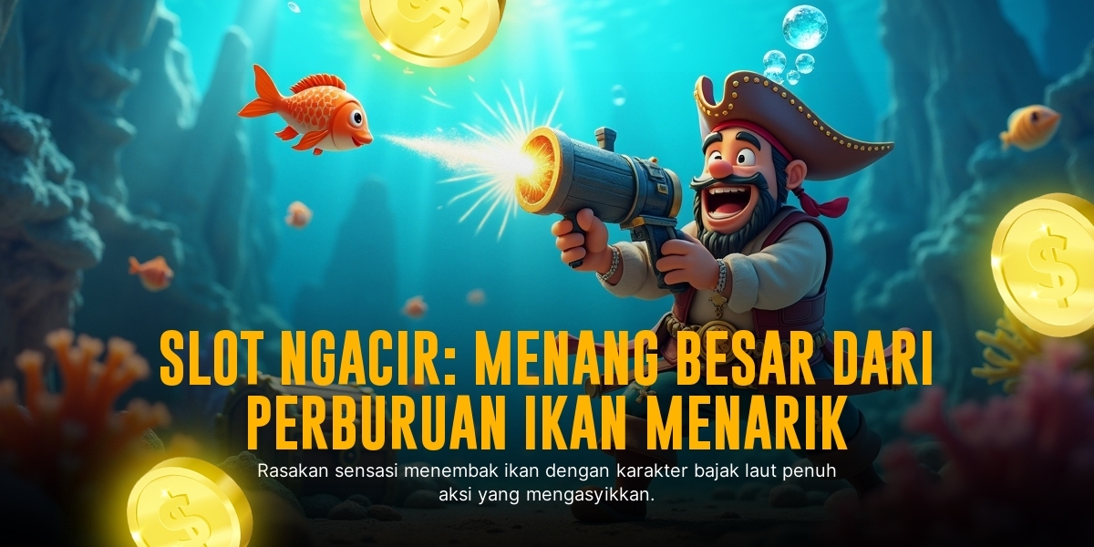 Tembak Ikan: Sensasi Seru Main Game Arcade Khas Spadegaming